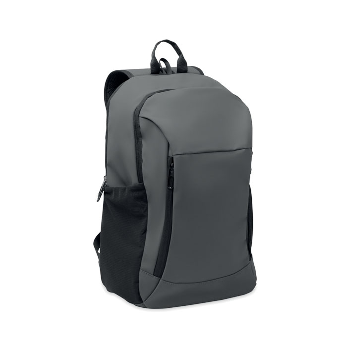 Sac à dos publicitaire ordinateur 15" Korovin gris pierre